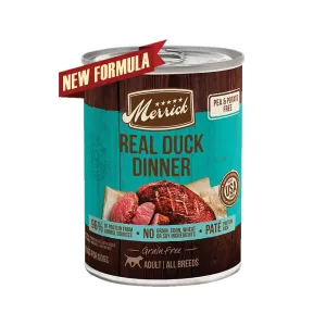 96% Grain Free Real Duck Dinner Adult Dog Can