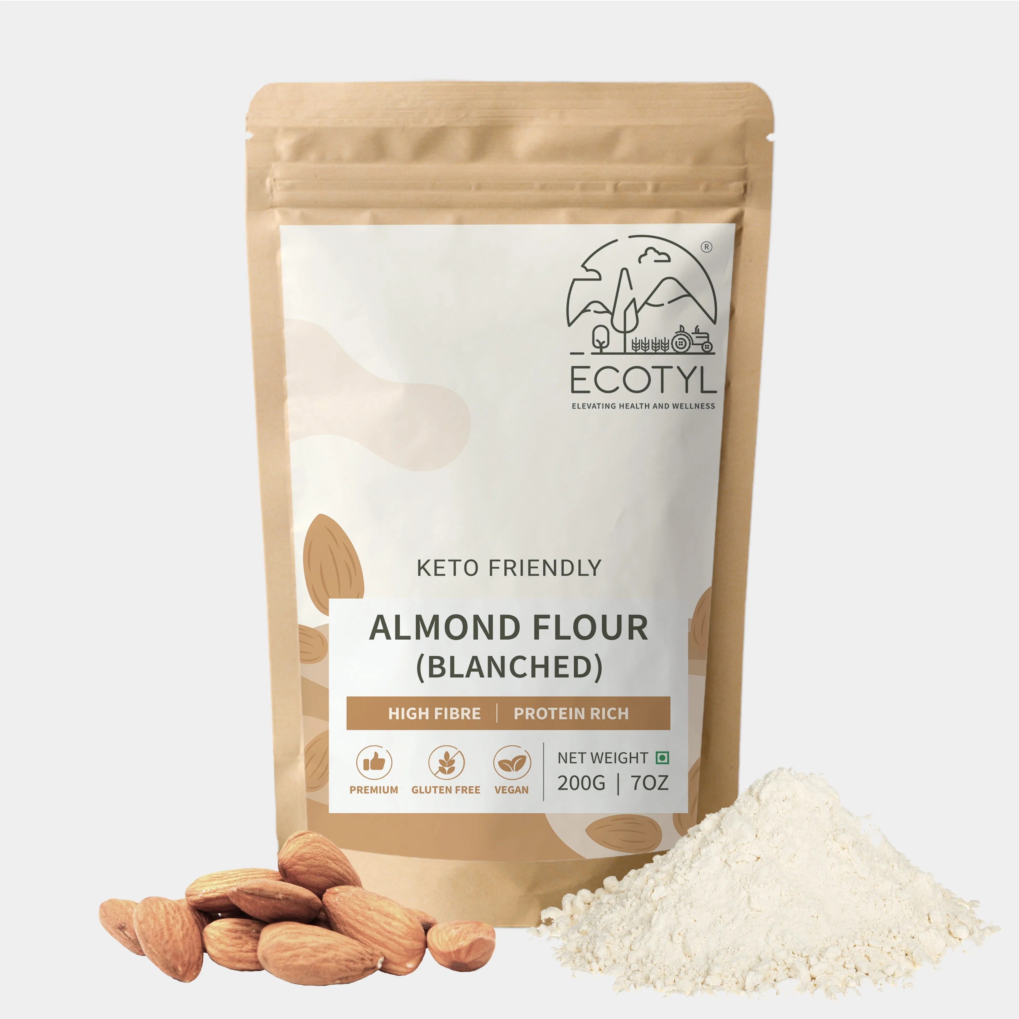 Almond Flour Blanched Gluten Free Keto Friendly