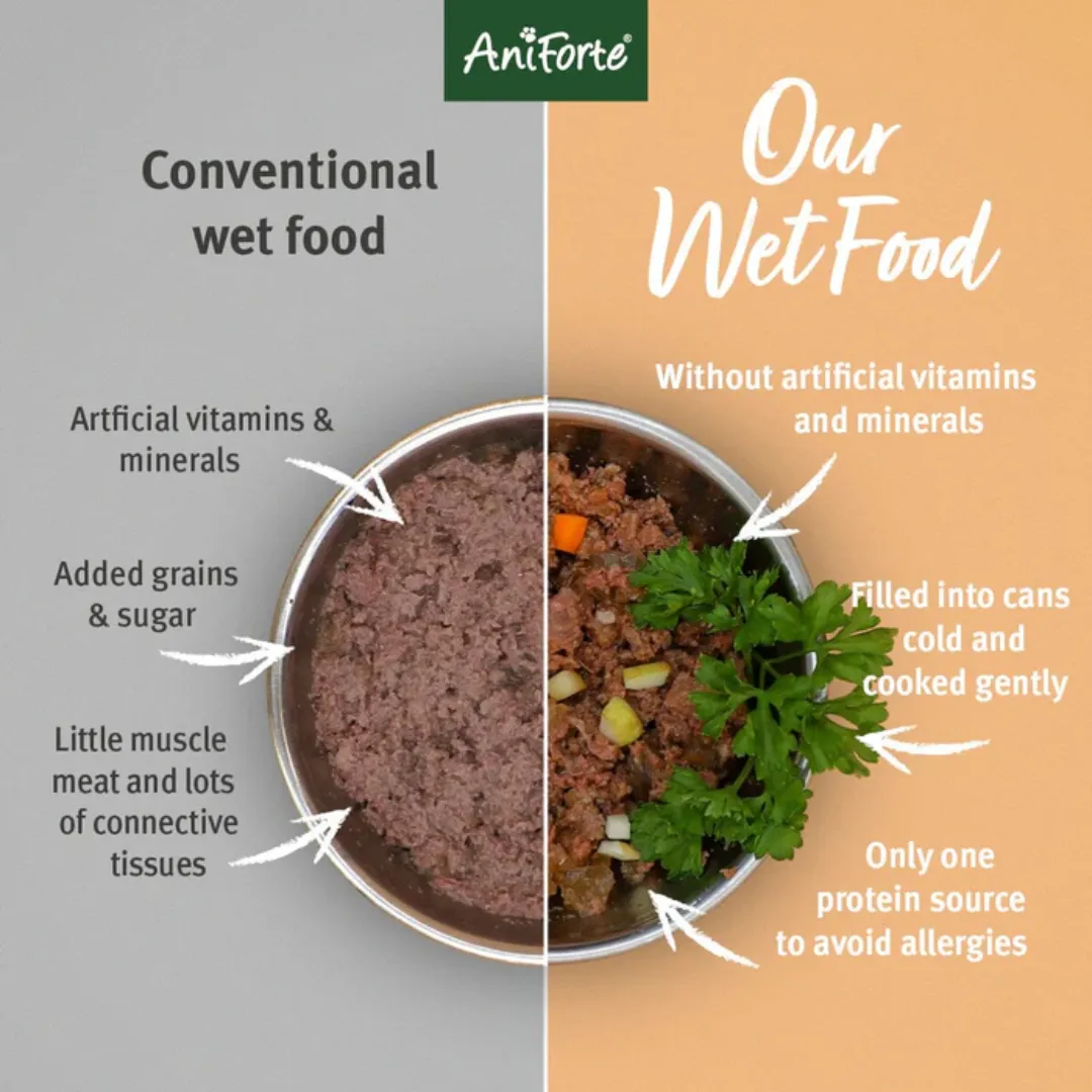 AniForte PureNature Junior Beef Wet Food
