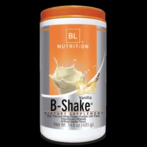 BL Nutrition B-Shake Vanilla Flavor Dietary Supplement Soy, Pea and Whey