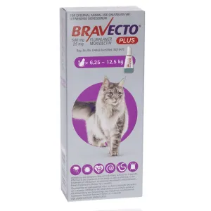 Bravecto plus cat 6.25-12.5kg