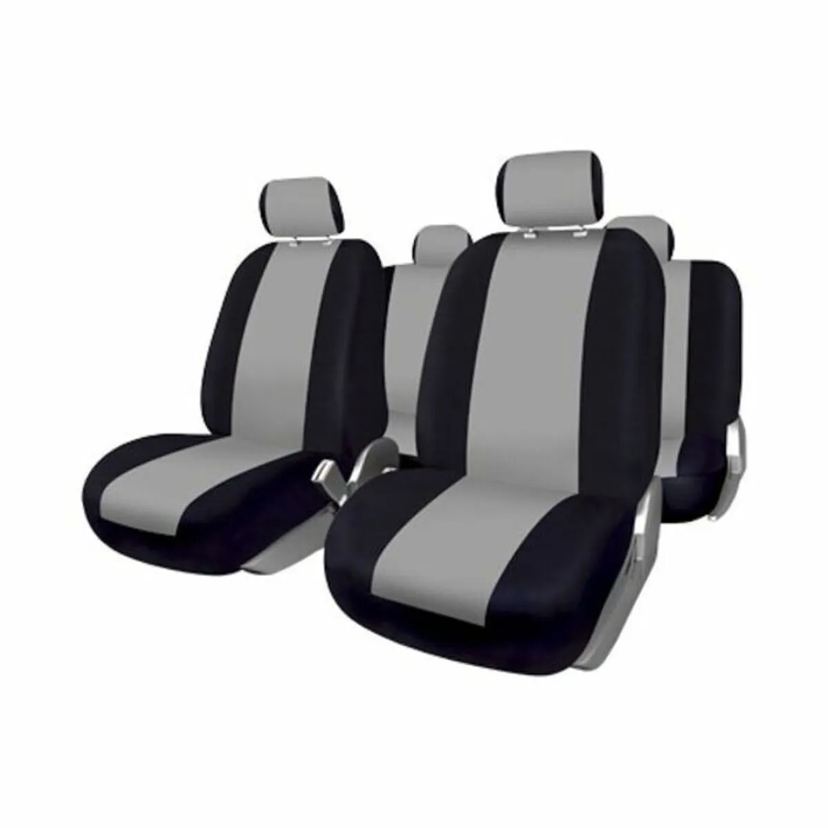 Car Seat Covers by Bc Corona Sevilla Grey 11 Pcs