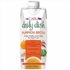 Caru Daily Dish Pumpkin Broth for Dogs & Cats 1.1 lbs