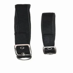 Chanelle | Padded Nylon Collar | Black