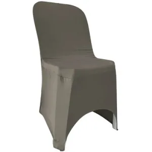 Dark Grey Lycra Chair Cover