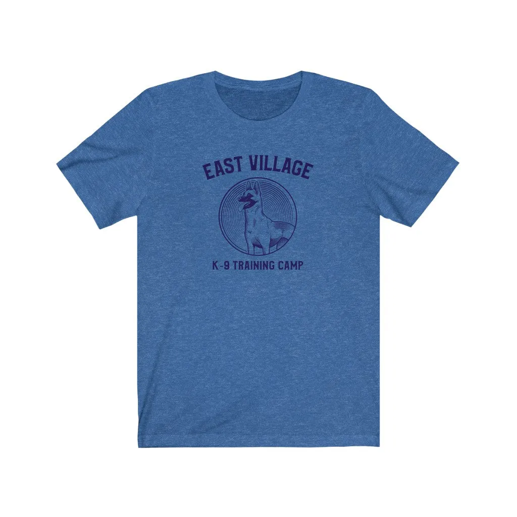 East Village Canine Training Camp Unisex Jersey Short Sleeve Tee