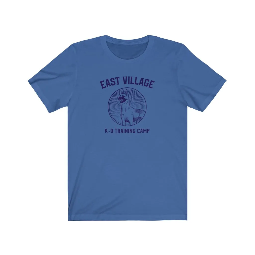 East Village Canine Training Camp Unisex Jersey Short Sleeve Tee