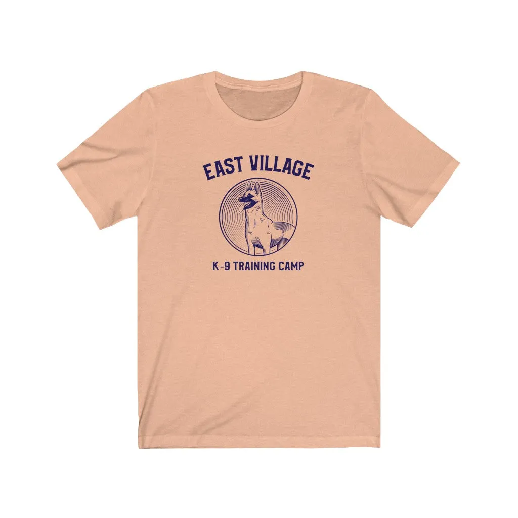 East Village Canine Training Camp Unisex Jersey Short Sleeve Tee