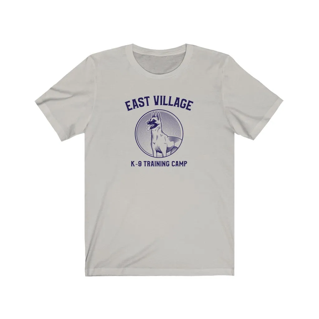 East Village Canine Training Camp Unisex Jersey Short Sleeve Tee