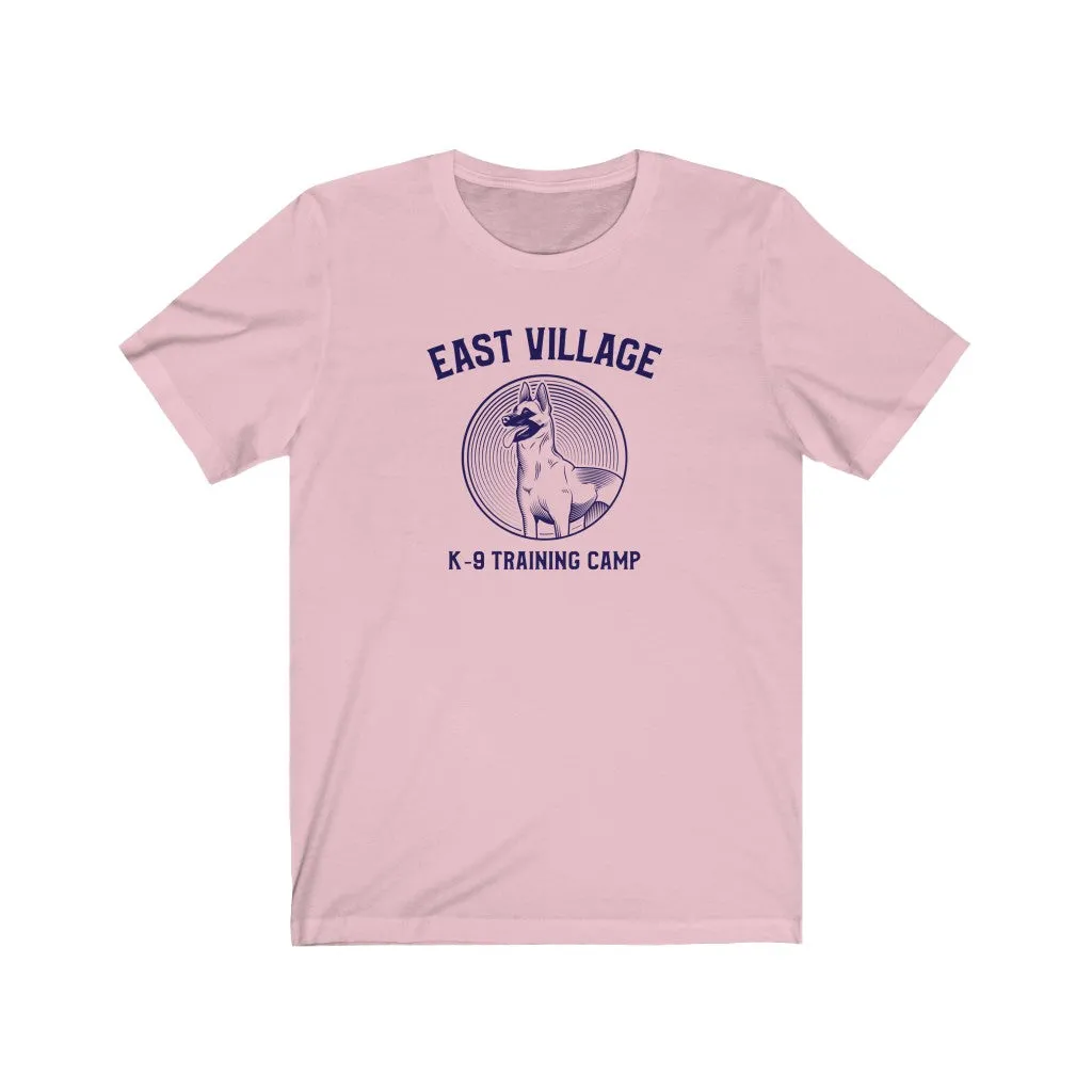 East Village Canine Training Camp Unisex Jersey Short Sleeve Tee