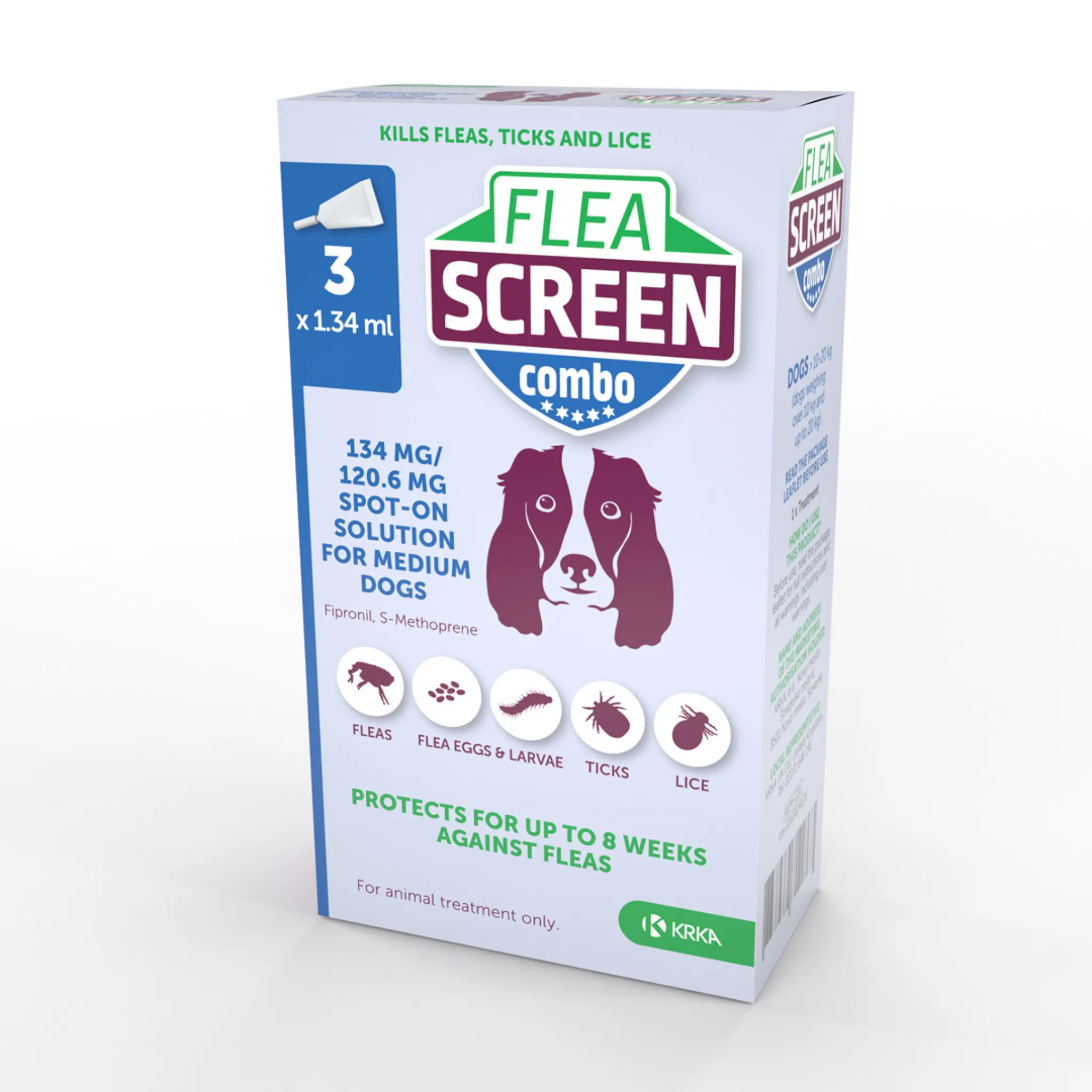 Flea Screen Combo - Medium Dog