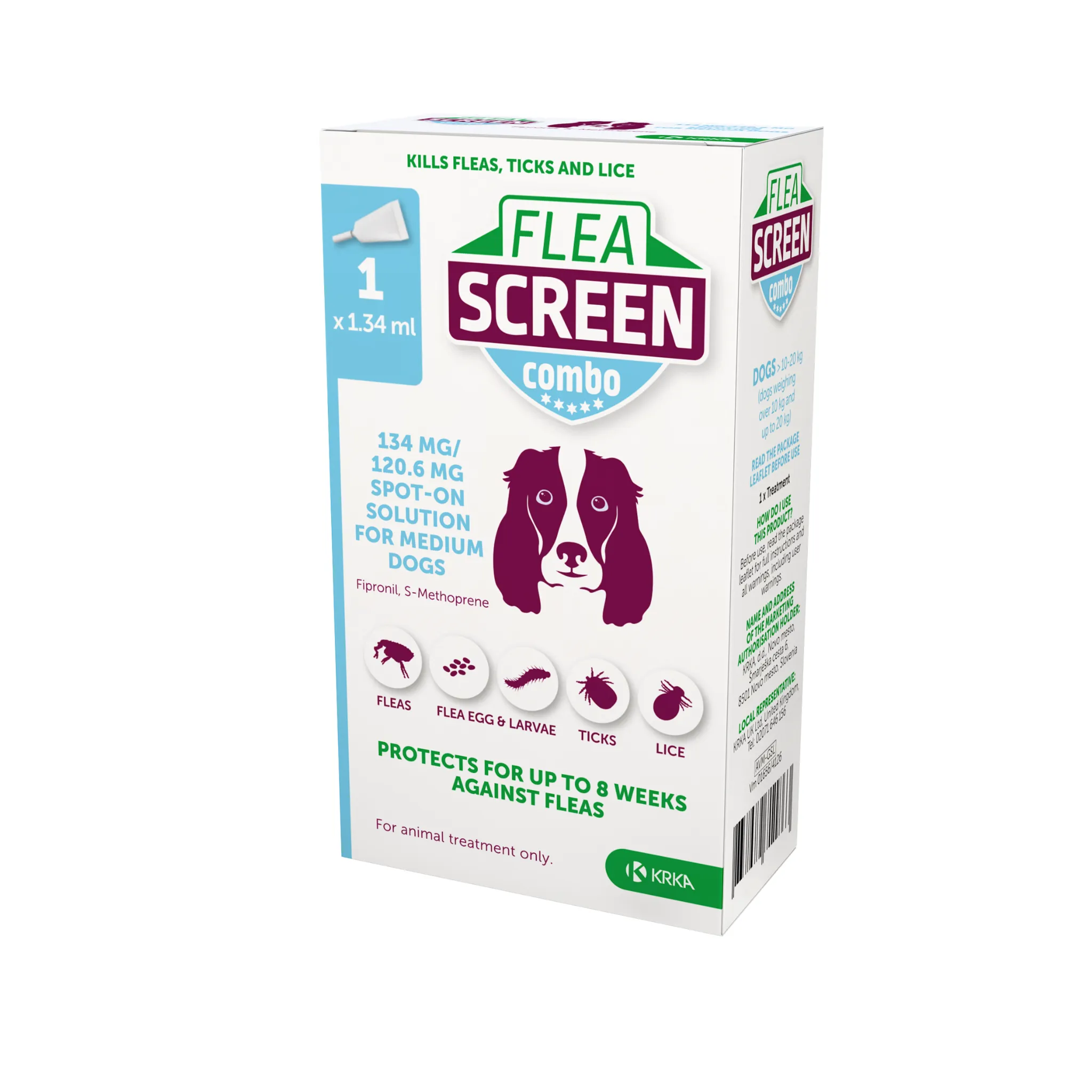 Flea Screen Combo - Medium Dog