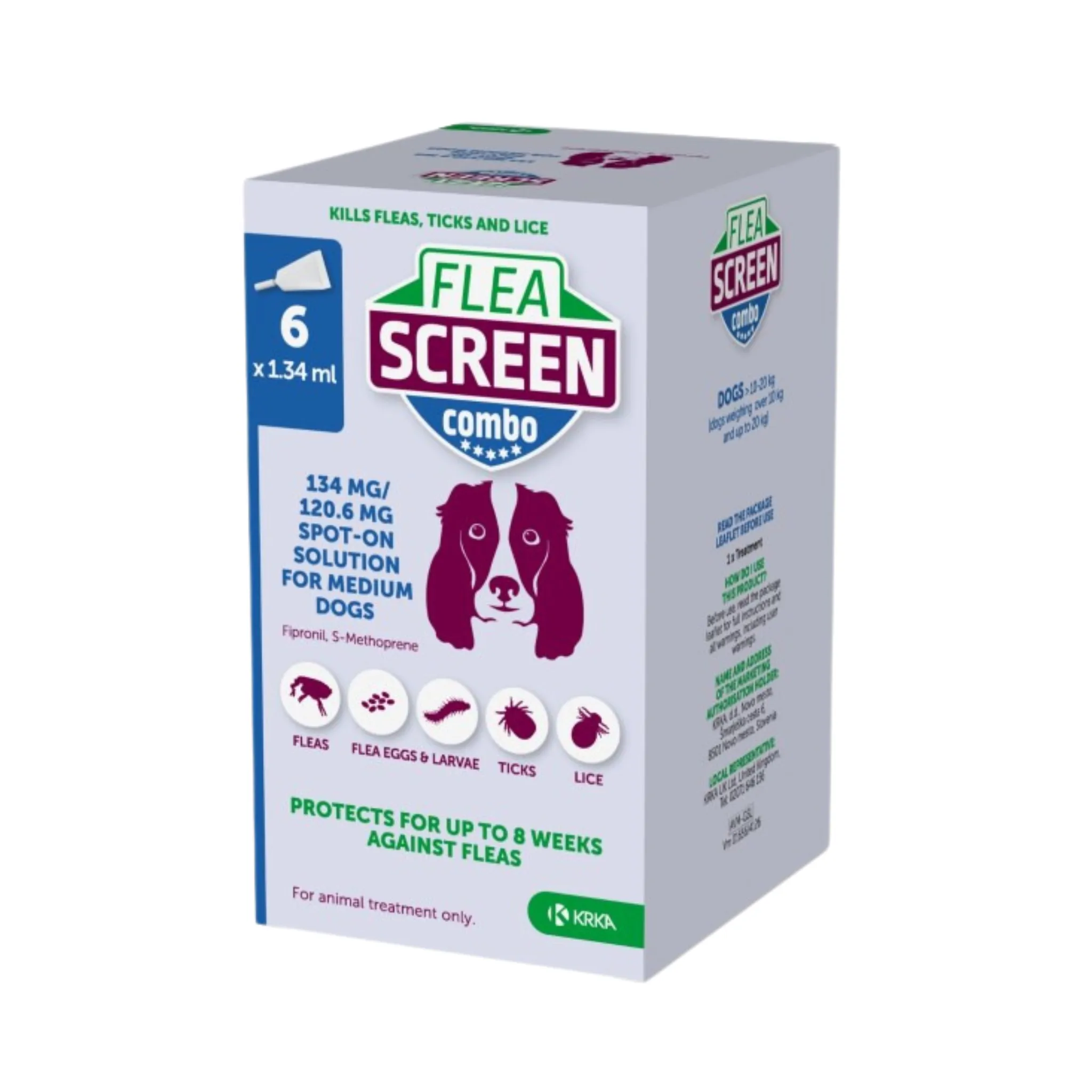 Flea Screen Combo - Medium Dog