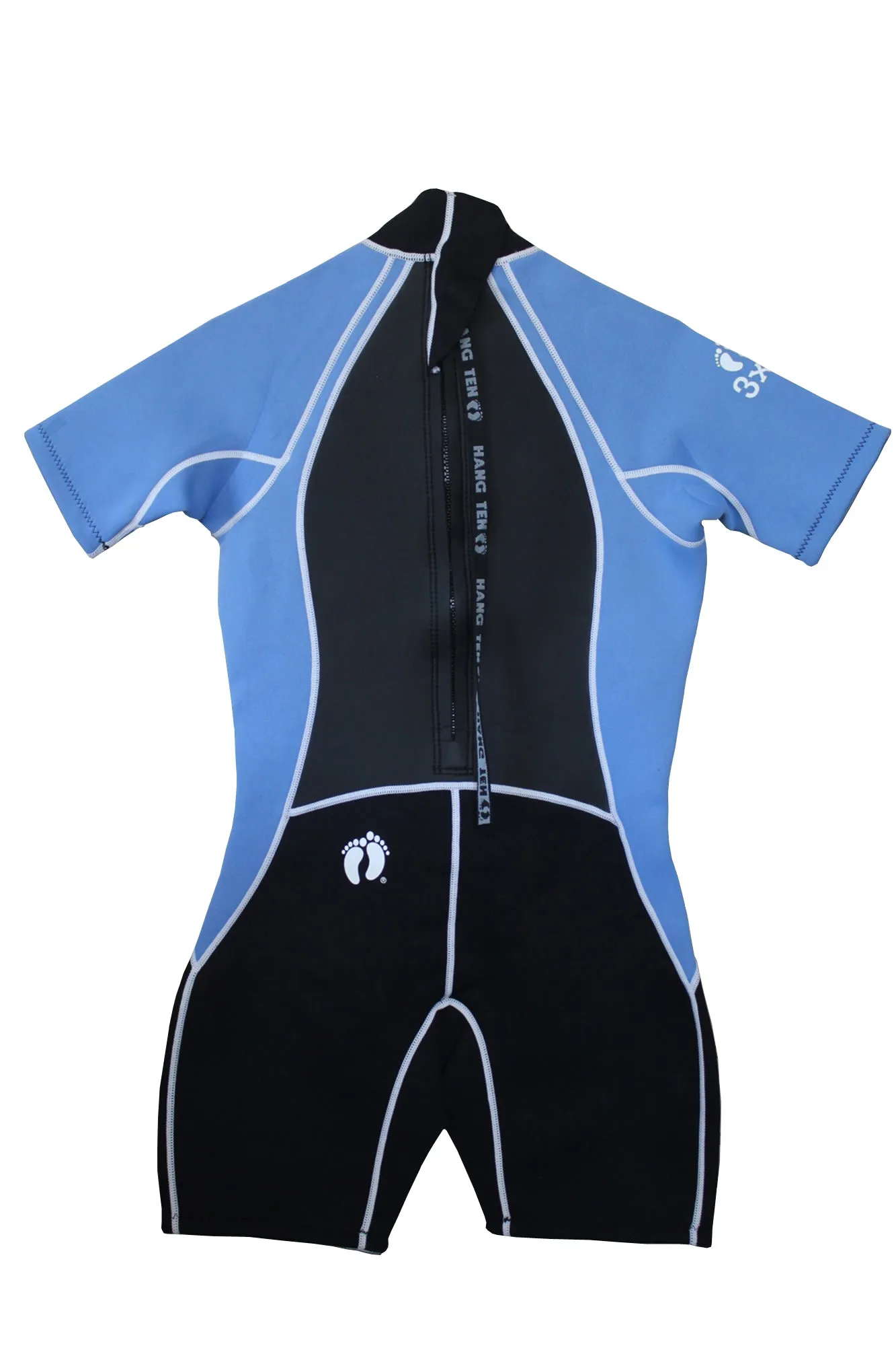 Hang Ten Women's Spring Wetsuit 3:2 Powder Blue - Large