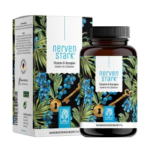 High Potency Vitamin B Complex Capsules with Active Cofactors - Vegan, No Additives - NATURTREU