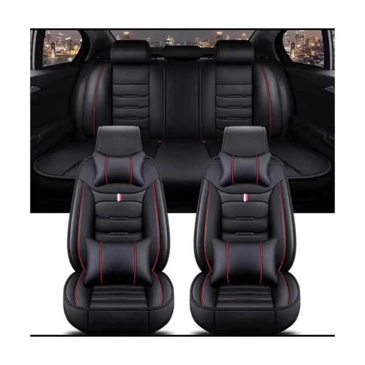 Lulu An02 مجموعة كاملة من أغطية مقاعد . Lulu An02 Full Set All-inclusive Leather Car Seat Covers