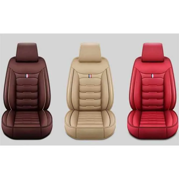 Lulu An02 مجموعة كاملة من أغطية مقاعد . Lulu An02 Full Set All-inclusive Leather Car Seat Covers