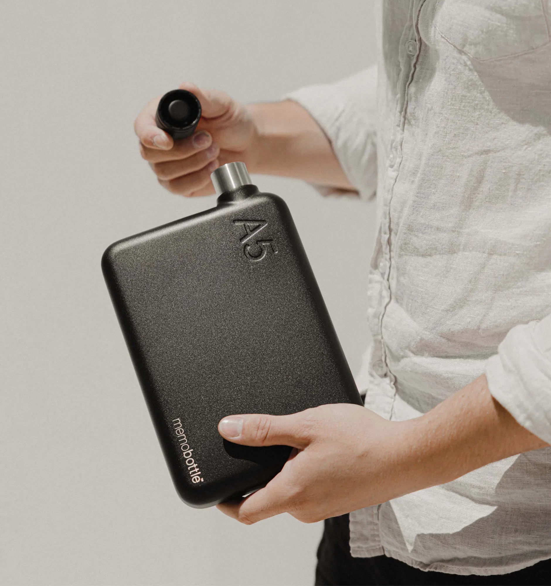 Memobottle A5 Stainless Steel Water Bottle