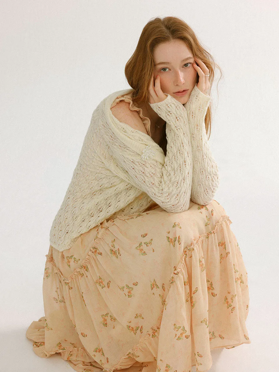 Odor Pointel Cardigan