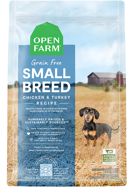 Small Breed Grain-Free Dry Dog Food