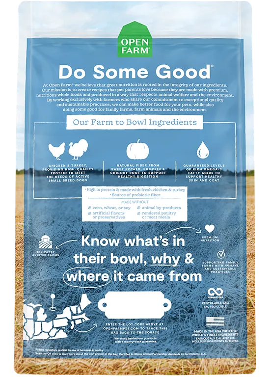Small Breed Grain-Free Dry Dog Food