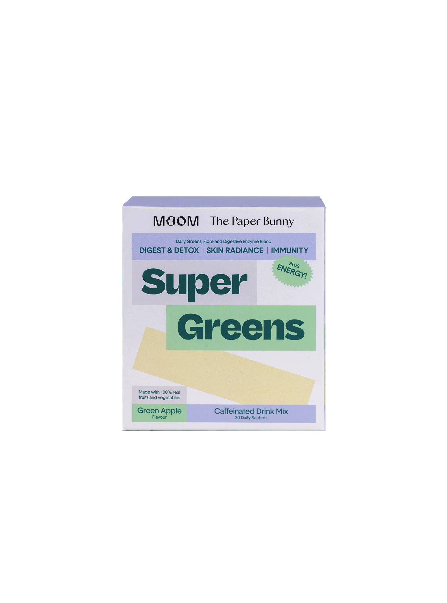 TPB X Moom Super Greens (Caffeinated)