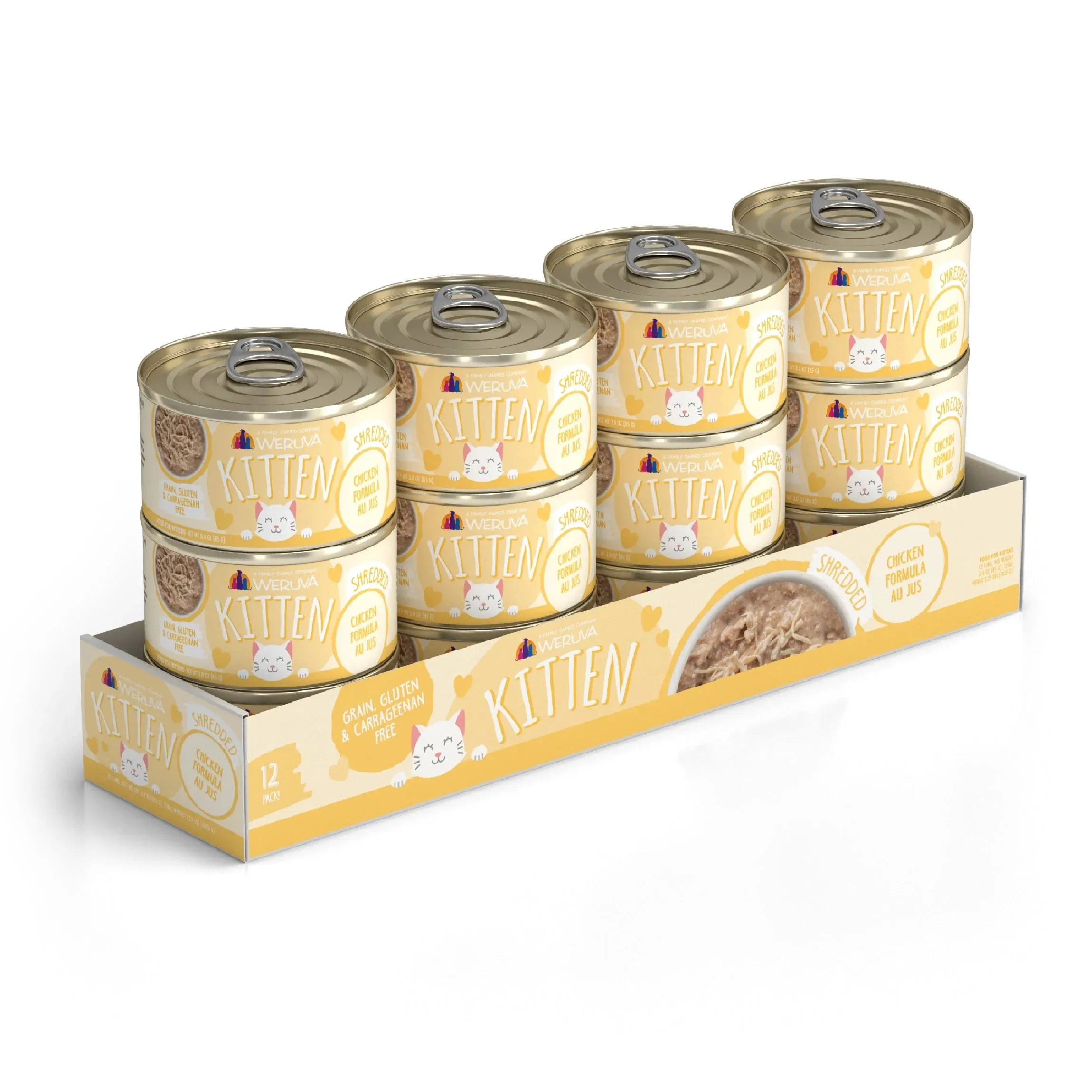 Weruva Kitten Chicken Formula Chicken Au Jus